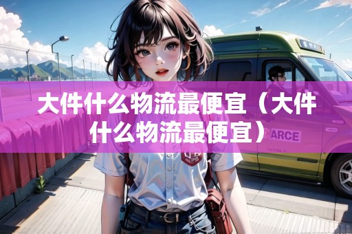 大件什么物流最便宜（大件什么物流最便宜）