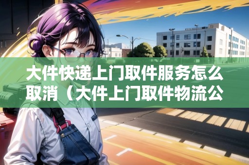 大件快遞上門取件服務(wù)怎么取消（大件上門取件物流公司）