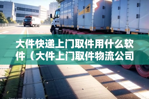 大件快遞上門取件用什么軟件（大件上門取件物流公司）