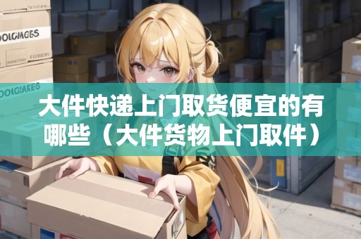 大件快遞上門取貨便宜的有哪些（大件貨物上門取件）