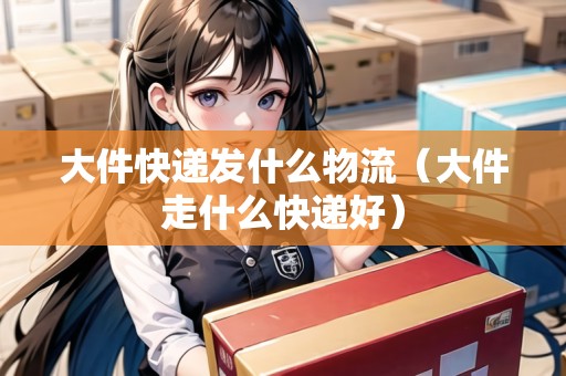 大件快遞發(fā)什么物流（大件走什么快遞好）