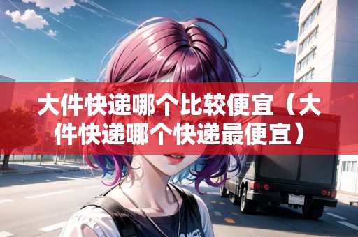 大件快遞哪個比較便宜（大件快遞哪個快遞最便宜）