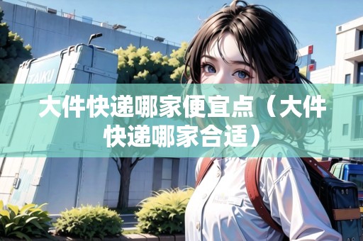 大件快遞哪家便宜點(diǎn)（大件快遞哪家合適）