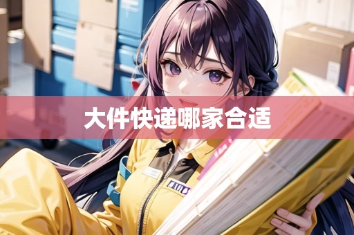 大件快遞哪家合適