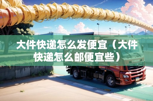 大件快遞怎么發(fā)便宜（大件快遞怎么郵便宜些）