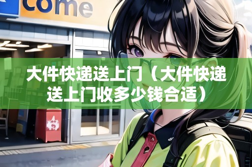 大件快遞送上門（大件快遞送上門收多少錢合適）
