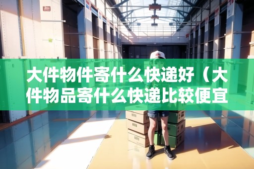 大件物件寄什么快遞好（大件物品寄什么快遞比較便宜）