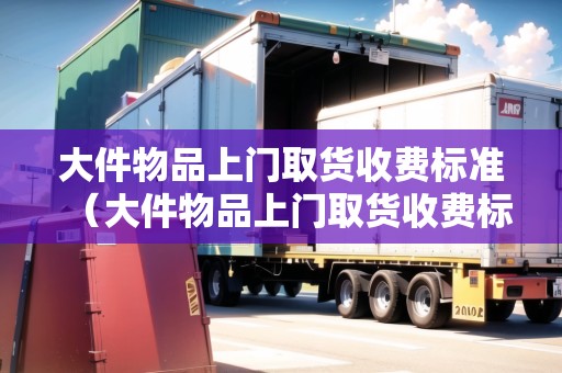 大件物品上門取貨收費(fèi)標(biāo)準(zhǔn)（大件物品上門取貨收費(fèi)標(biāo)準(zhǔn)表）