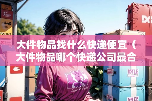 大件物品找什么快遞便宜（大件物品哪個快遞公司最合算）