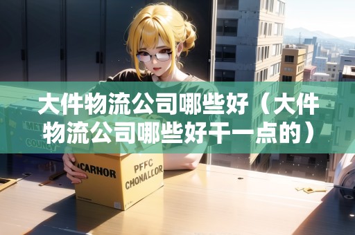 大件物流公司哪些好(大件物流公司哪些好干一點(diǎn)的) 大件物流公司哪些好(大件物流公司哪些好干一點(diǎn)的)