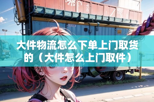 大件物流怎么下單上門取貨的（大件怎么上門取件）