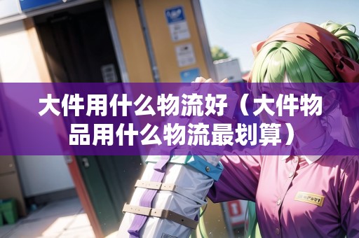 大件用什么物流好（大件物品用什么物流最劃算）
