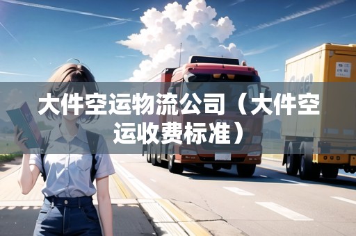 大件空運(yùn)物流公司（大件空運(yùn)收費(fèi)標(biāo)準(zhǔn)）