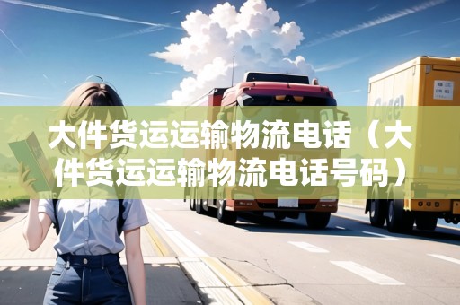 大件貨運運輸物流電話（大件貨運運輸物流電話號碼）