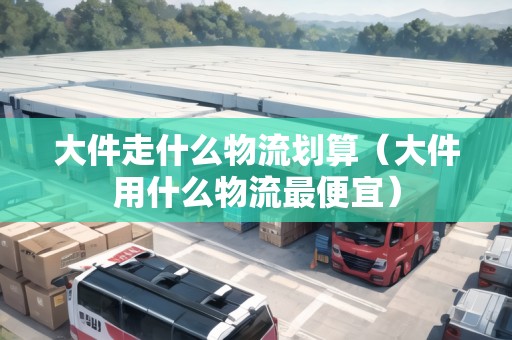 大件走什么物流劃算（大件用什么物流最便宜）