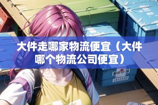 大件走哪家物流便宜（大件哪個物流公司便宜）