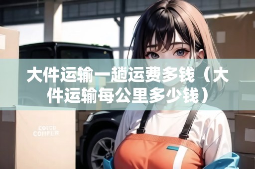 大件運輸一趟運費多錢（大件運輸每公里多少錢）