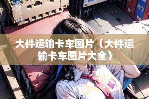大件運(yùn)輸卡車圖片（大件運(yùn)輸卡車圖片大全）
