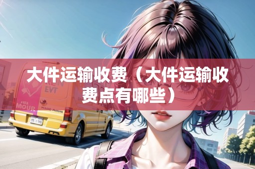 大件運(yùn)輸收費(fèi)（大件運(yùn)輸收費(fèi)點(diǎn)有哪些）