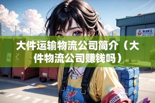 大件運(yùn)輸物流公司簡(jiǎn)介（大件物流公司賺錢嗎）