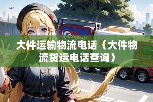 大件運(yùn)輸物流電話（大件物流貨運(yùn)電話查詢）