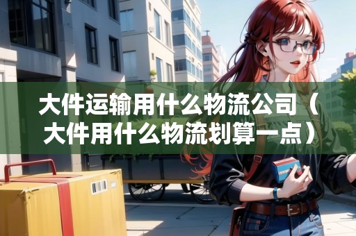 大件運(yùn)輸用什么物流公司（大件用什么物流劃算一點(diǎn)）