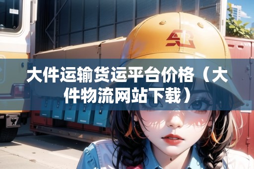 大件運(yùn)輸貨運(yùn)平臺(tái)價(jià)格（大件物流網(wǎng)站下載）