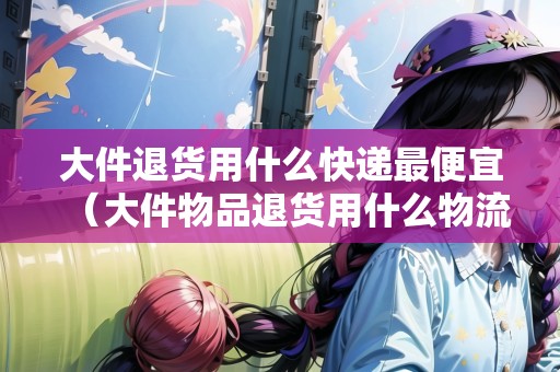 大件退貨用什么快遞最便宜（大件物品退貨用什么物流最便宜）