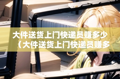 大件送貨上門快遞員賺多少（大件送貨上門快遞員賺多少錢）