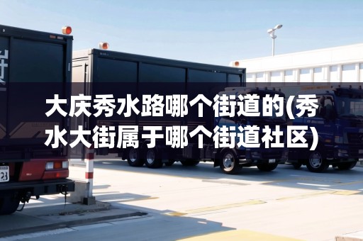大慶秀水路哪個(gè)街道的(秀水大街屬于哪個(gè)街道社區(qū))