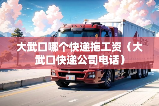 大武口哪個快遞拖工資（大武口快遞公司電話）
