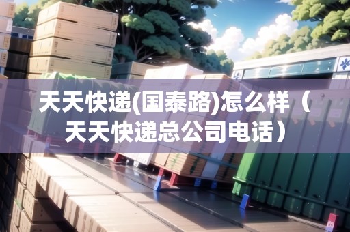 天天快遞(國(guó)泰路)怎么樣（天天快遞總公司電話）