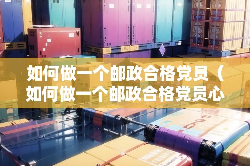 如何做一個郵政合格黨員（如何做一個郵政合格黨員心得體會）