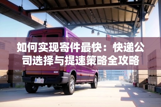 如何實(shí)現(xiàn)寄件最快：快遞公司選擇與提速策略全攻略