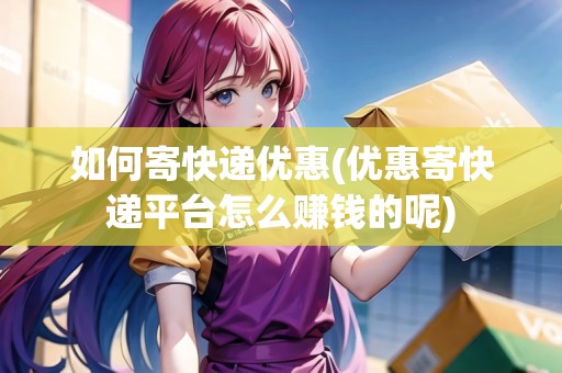 如何寄快遞優(yōu)惠(優(yōu)惠寄快遞平臺(tái)怎么賺錢的呢)