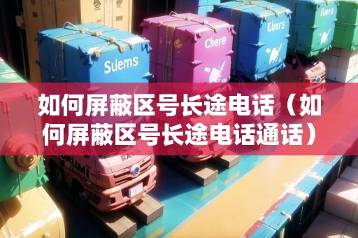 如何屏蔽區(qū)號長途電話（如何屏蔽區(qū)號長途電話通話）