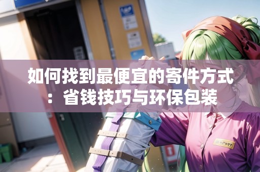 如何找到最便宜的寄件方式：省錢技巧與環(huán)保包裝