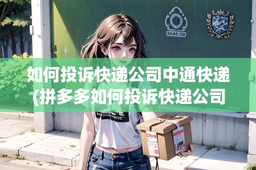 如何投訴快遞公司中通快遞(拼多多如何投訴快遞公司最有效的方法) 如何投訴快遞公司中通快遞(拼多多如何投訴快遞公司最有效的方法)