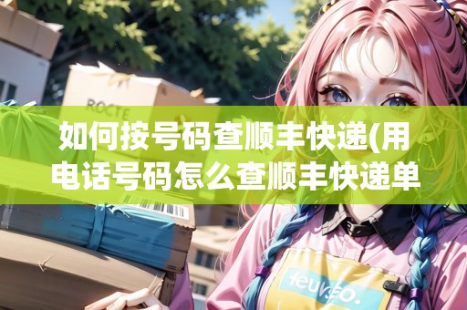 如何按號(hào)碼查順豐快遞(用電話號(hào)碼怎么查順豐快遞單號(hào)) 如何按號(hào)碼查順豐快遞(用電話號(hào)碼怎么查順豐快遞單號(hào))