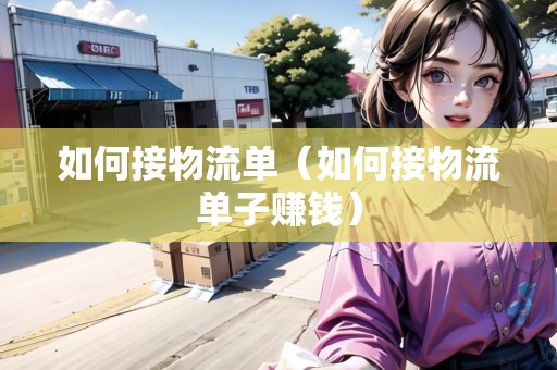 如何接物流單（如何接物流單子賺錢(qián)）