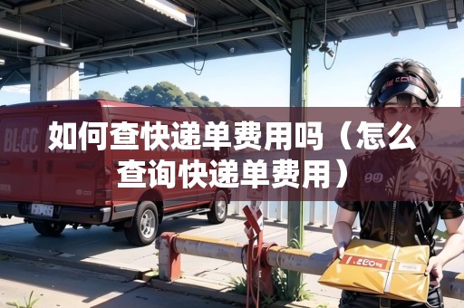 如何查快遞單費用嗎（怎么查詢快遞單費用）