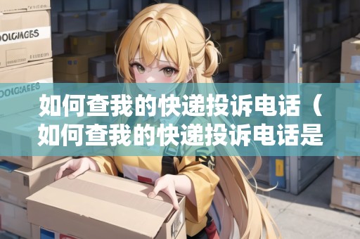 如何查我的快遞投訴電話（如何查我的快遞投訴電話是多少）