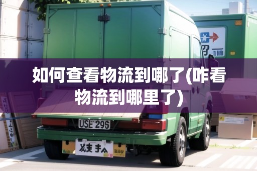如何查看物流到哪了(咋看物流到哪里了)