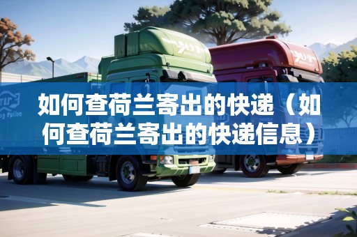 如何查荷蘭寄出的快遞（如何查荷蘭寄出的快遞信息）