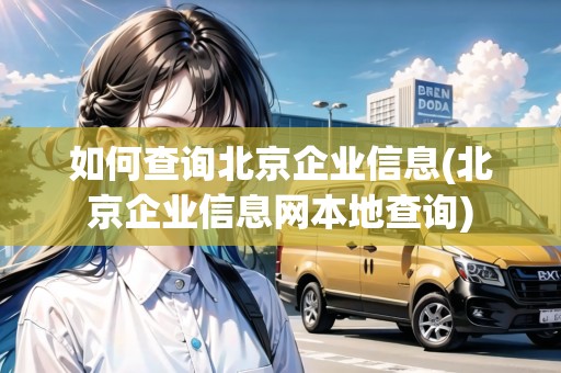 如何查詢北京企業(yè)信息(北京企業(yè)信息網(wǎng)本地查詢)