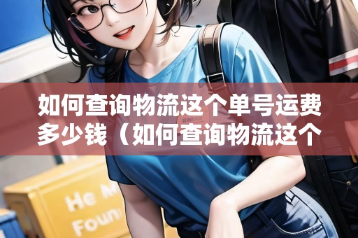 如何查詢物流這個單號運費多少錢(如何查詢物流這個單號運費多少錢?。? title=