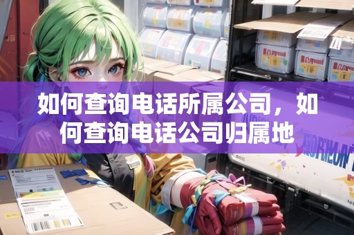 如何查詢電話所屬公司，如何查詢電話公司歸屬地