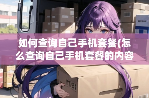 如何查詢自己手機(jī)套餐(怎么查詢自己手機(jī)套餐的內(nèi)容)