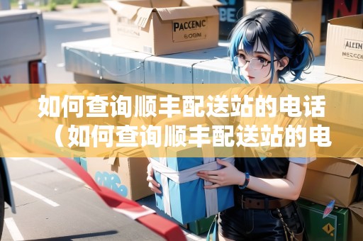 如何查詢順豐配送站的電話（如何查詢順豐配送站的電話號碼）