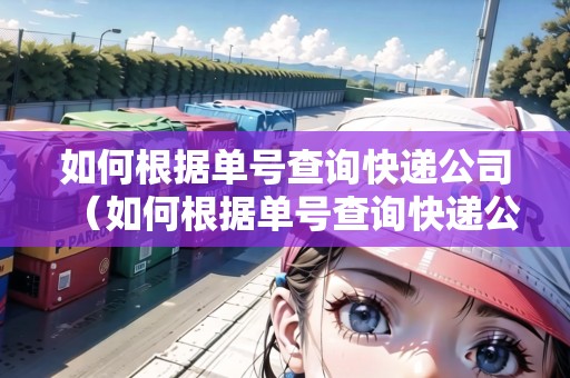 如何根據(jù)單號查詢快遞公司（如何根據(jù)單號查詢快遞公司電話）